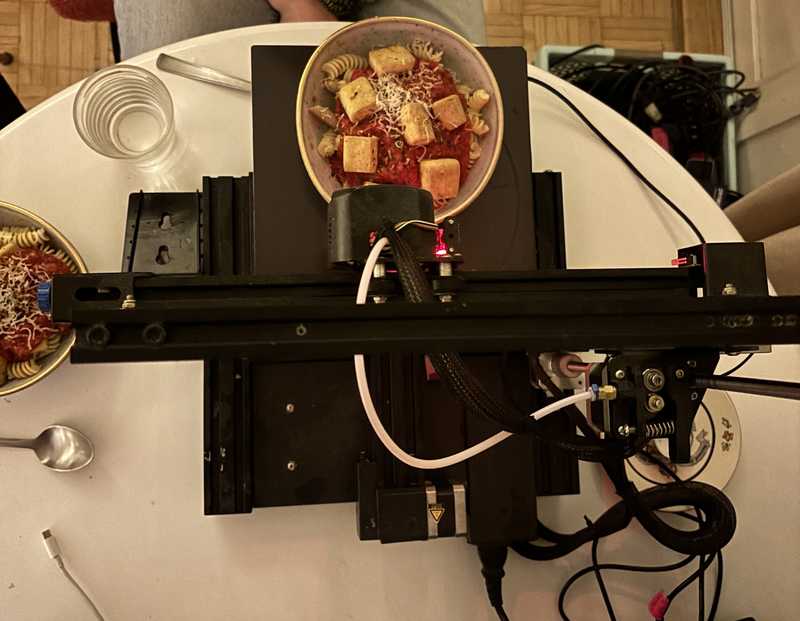 3D Printing Food — Culinary Installation