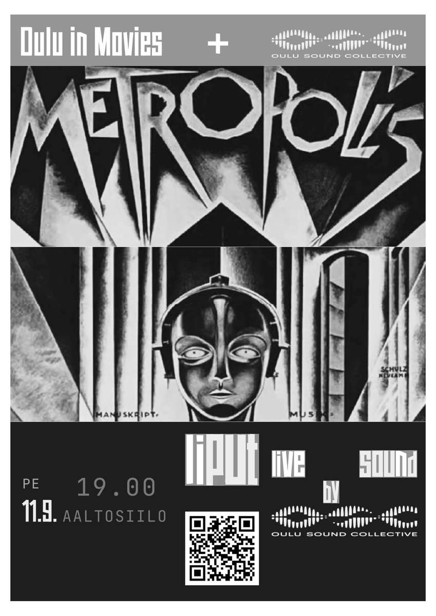 Sonifying Metropolis 2026 — Live Electroacoustic Score × Silent Film Screening