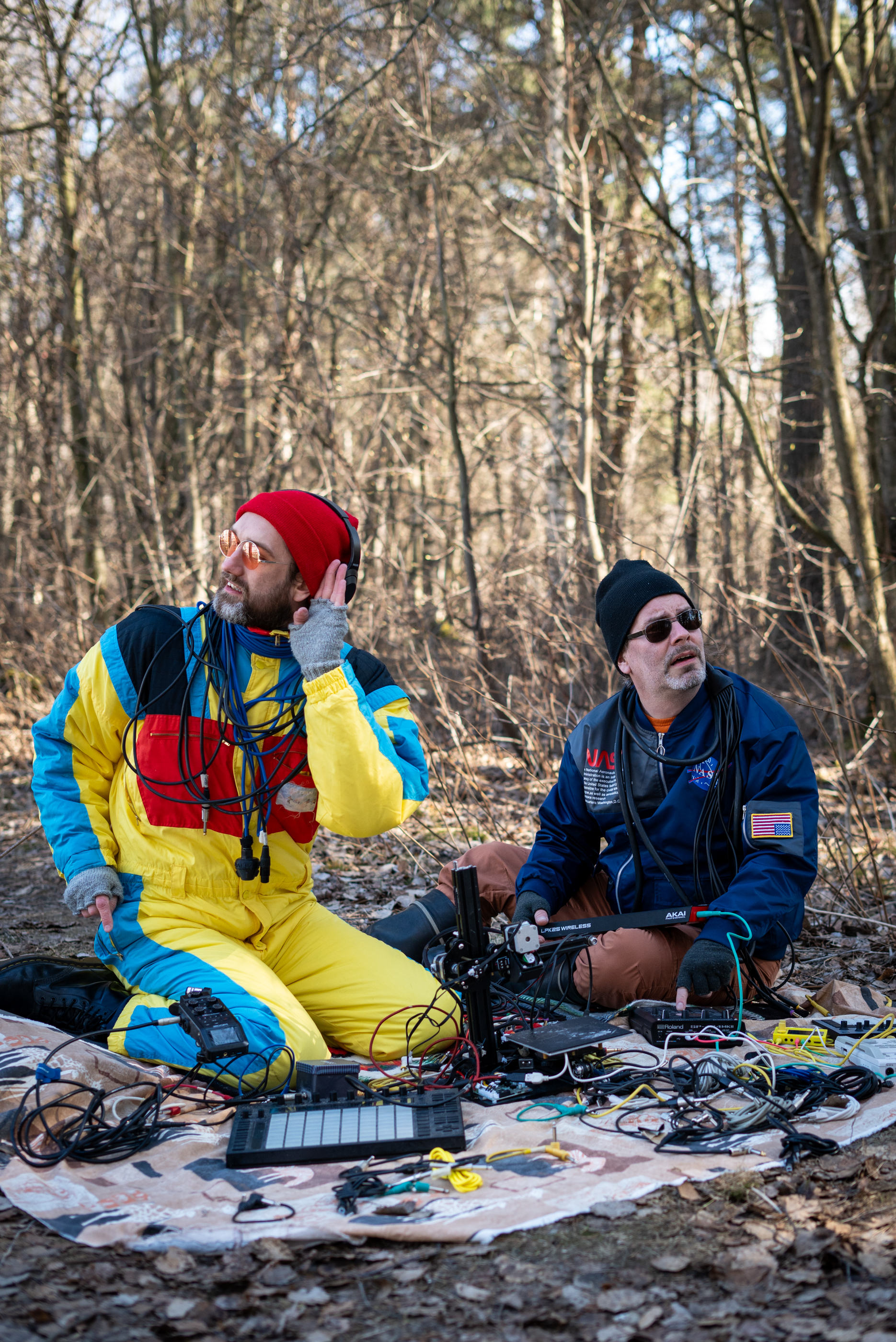 Konekaverit Photoshoot – Gear Spread in Forest