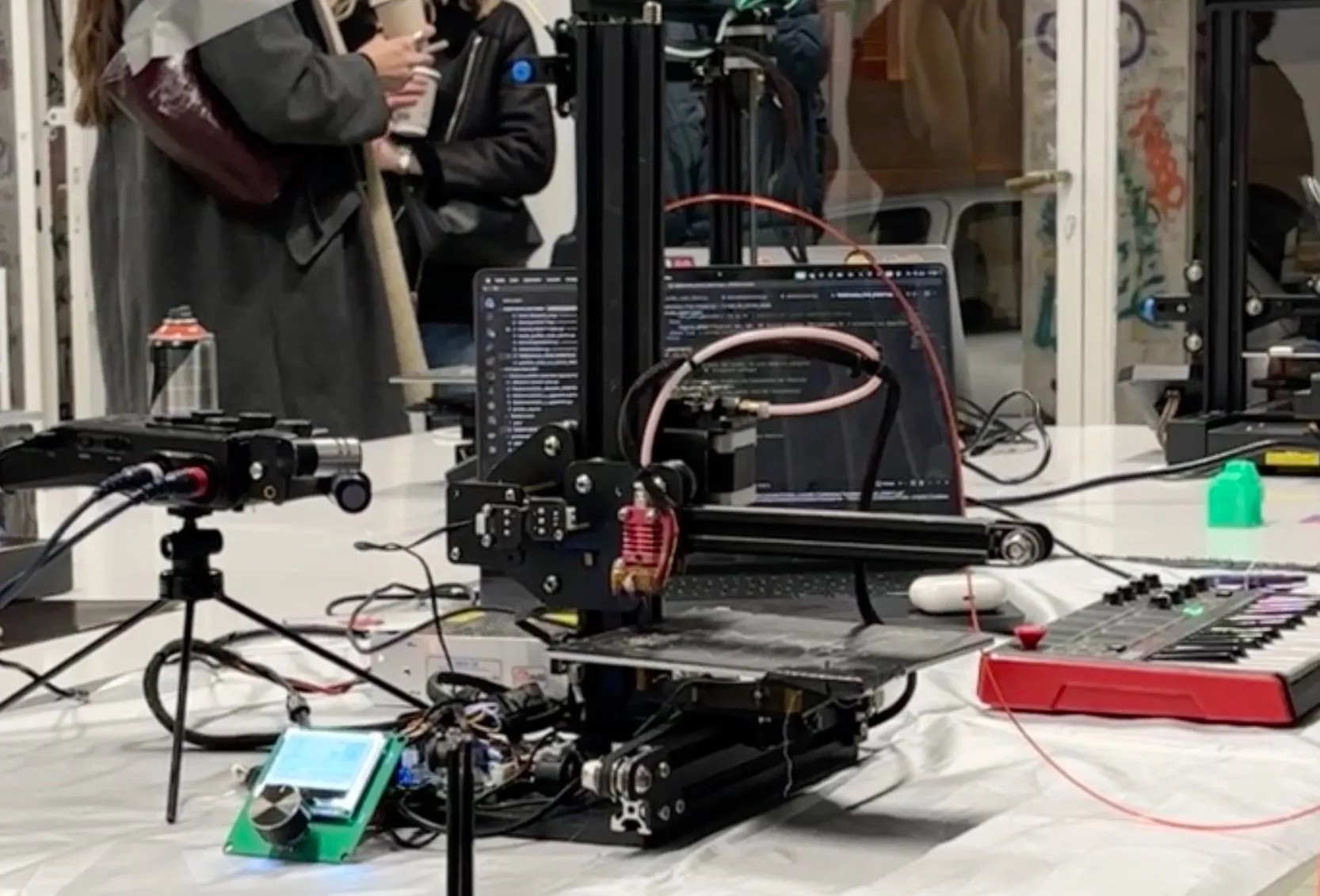 Project (un)intended 3D printer