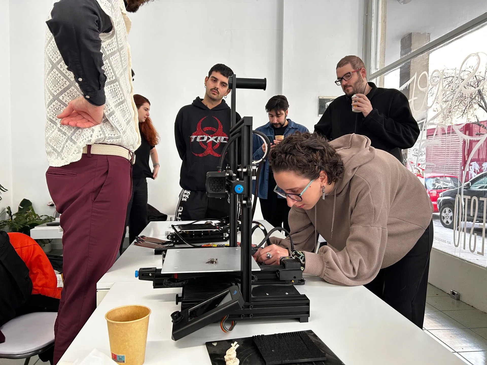 Project (un)intended 3D printer